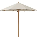 Glatz, Teakwood parasoll 350 cm Kat.5 527 Urban Chrome