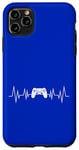 iPhone 11 Pro Max Vintage Cool Gamer Heartbeat Controller Gaming Case