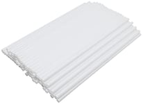 PME DRC216 Pack of 100 Easy Cut Dowels, White, 2.6 x 41.8 x 6.7 cm
