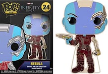 Loungefly POP! Large Enamel Pin MARVEL INFINITY SAGA: NEBULA - Nebula - Avengers Infinity War Enamel Pins - Cute Collectable Novelty Brooch - for Backpacks & Bags - Gift Idea - Movies Fans