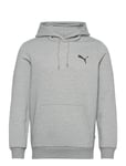 Ess Small Logo Hoodie Fl Sport Sweat-shirts & Hoodies Hoodies Grey PUMA