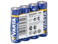 Varta Industrial - Batteri 4 X Aa-Typ - Alkalin - 2600 Mah