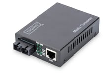 Digitus Fast Ethernet Media Converter, RJ45 / SC