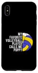 iPhone XS Max MY FAVORITE VOLLEYBALL PLAYER CALLS ME POPPY Coach Case
