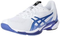 ASICS Men's Solution Speed FF 3 Sneaker, White Tuna Blue, 7 UK