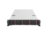 Silverstone RM22-312, HDD/SSD-kabinett, 2.5/3.5, SAS, SAS-2, SAS-3, SATA, Serial ATA II, Serial ATA III, 12 Gbit/s, Hot-swap, Rustfritt stål