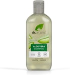 Dr Organic Aloe Vera Shampoo, Soothing, All Hair Types, Natural, Vegan, Cruelty-