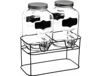 Secret De Gourmet Dubbel Dryckesautomat På Stativ, 4L X 2 Stycken Per Set