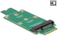 DeLOCK mSATA - M.2 SATA adapter - Anslut din mSATA SSD till en M.2 SATA(NGFF)-port på ditt moderkort