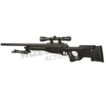 Well L96 Sniper Rifle Set Svart "Uppgraderad"