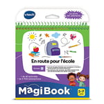 VTech - MagiBook, Livre Éducatif Enfant Niveau 3 En Route pour l'École, Pages Illustrées et Interactives, Cadeau Garçon et Fille de 5 Ans à 7 Ans - Contenu en Français