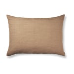 ferm LIVING Brown cushion 60x80 cm Lines