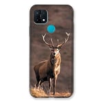 Coque pour Oppo A15 Chasse Chevreuil Blanc