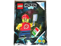 LEGO Hidden Side Possessed Pizza Delivery Man Minifigure Foil Pack Set 791902 (Bagged)
