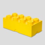 LEGO Storage Brick 2x4 Yellow - Lego fra Outland