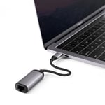 MINIX NEO C-E, Advanced High-Speed USB-C to Gigabit Ethernet Adapter - Space Gray [Universal Compatibility – Windows, Mac and Chrome OS]. Sold Directly by MINIX® Technology Limited.