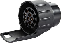 Orno Adapter För Släpvagnsuttag 7/13-Polig, Plast, 12/24V