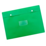 Dossier d'apprentissage simple à boutons Office Pack Pack étanche Pack Pack Vert lime Vert citron