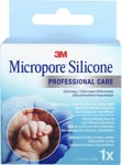 3M Micropore Silicone Tape, 2,5 cm x 5 m 1 styck