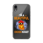 Phone Case Compatible for iPhone SE 2020 Case,iPhone 7/8 Cases Scratch-Resistant Shock Absorption Cover A Beautiful Chicken Nugget Nug Life for Lover Crystal Clear