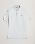 Stone Island Organic Cotton Pique Polo Sky Blue