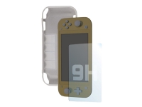 Steelplay Protection Kit - Baksidesskydd för spelkonsol - termoplastisk polyuretan (TPU) - transparent - för Nintendo Switch Lite