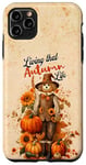 iPhone 11 Pro Max Fall Harvest Scarecrow Living That Autumn Life Case