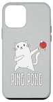 iPhone 12 mini Table Tennis And Pingpong White Cat Outfit Ping Pong Case