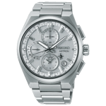 SEIKO Astron GPS Solar 5X Dual-Time Chronograph i Silvervitt SSH159J1 26 sep 24