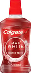 Colgate Max White Expert Whitening 500Ml Mouthwash | Instantly Whiter Teeth| Alc