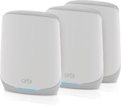 NETGEAR Orbi Mesh WiFi 6 System (RBK763S) , Mesh Router & 2 Extenders , Cover E