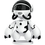 Gotrays - Caméra de sécurité à la maison, 1080p intérieur wifi chien caméra bébé moniteur belle forme de robot avec détection de mouvement, vision