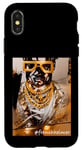 Coque pour iPhone X/XS Luxueux gangster avec chaînes en or – Richheimer