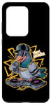 Galaxy S20 Ultra Hip Hop Pigeon DJ With Cool Sunglasses and Headphones Case