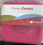 Tonies Carrie Carry Case Pink Matching Box Travelling Zip Up Storage Mesh Pocket