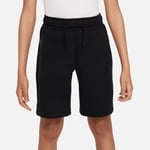 Nike Shorts Nsw Tech Fleece - Svart Barn, storlek XS: 122-128 cm