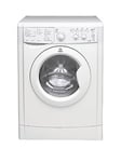 Indesit Iwdc65125Ukn 1200 Spin, 6Kg Wash, 5Kg Dry Washer Dryer - White