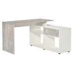 L-Shaped Computer Desk Home Office Study Table Corner Desk