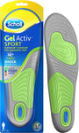 Scholl Insoles Men'S Sport Gel Active UK Shoe Size 7-12