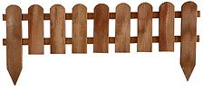 Bordure À Planter Panama Bois Marron, H.45 X L.110 Cm