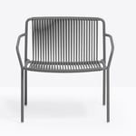 Lounge-tuoli Tribeca 3669 - Käsinojilla Antracite grey (GAE)