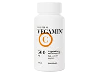Good For Me Vegamin Vitamin C tyggetabletter 500 mg appelsinsmak 60 stk