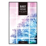 Easy Frame Plastic Wall Photo Frame - Tabletop Photo Frame In Various Sizes - Single Picture Frame For Tables, Mantelpieces, Walls And Desk Accessory (Black, 60cm x 90cm)
