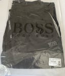 HUGO BOSS Black Loungewear Bottoms BOSS Logo On Leg And Drawstrings Size XL BNWT