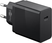 Goobay USB-C PD snabbladdare, 25 Watt, svart
