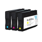 3 C/M/Y Ink Cartridges for HP Officejet 6100 6600 6700 7110 7510 7610 7612