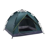 SCAYK Outdoor camping tent 2-3-4 people automatic tent spring speed open sun protection camping tent fishing tent tents blackout tent camping tent pop up tent (Color : Black)