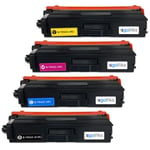 4 Toner Cartridges to replace Brother TN423Bk, TN423C, TN423M, TN423Y Compatible