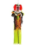 Big Mouth Clown - Hengende Klovnefigur med Lyd, Lys og Bevegelse 120 cm