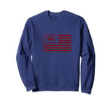 Air Rive Home American Flag Patriotic Clothing Wear Apparel Sweatshirt